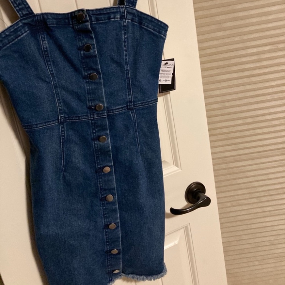 Denim dress